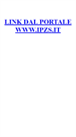 Mobile Screenshot of inseriscicv.ipzs.it